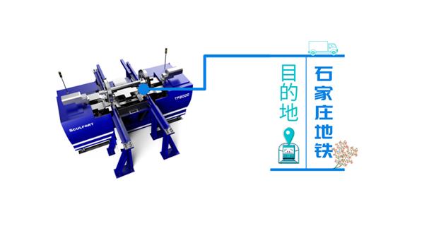 出發(fā)！目的地是2000公里外的石家莊地鐵